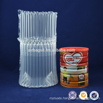 High quality Inflatable Column Air Bags,Air Cushion Bags for protective packaging milk powder can